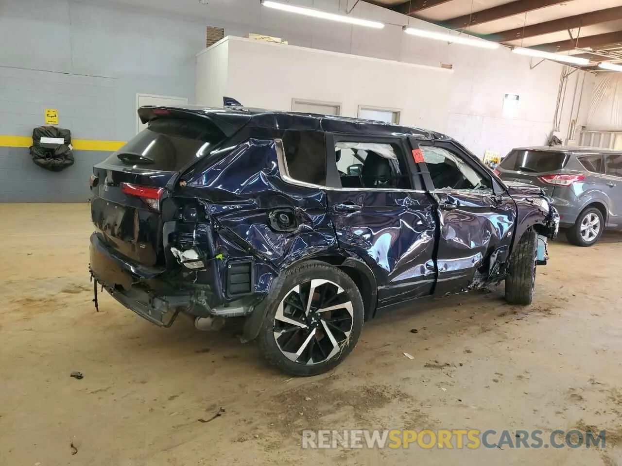 3 fotografías del automóvil dañado JA4J3VA81RZ045321 MITSUBISHI OUTLANDER 2024