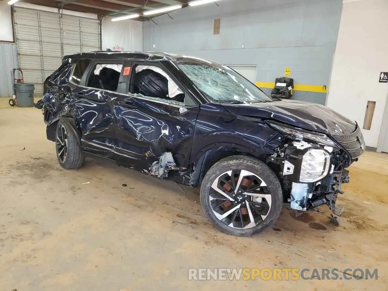 4 fotografías del automóvil dañado JA4J3VA81RZ045321 MITSUBISHI OUTLANDER 2024