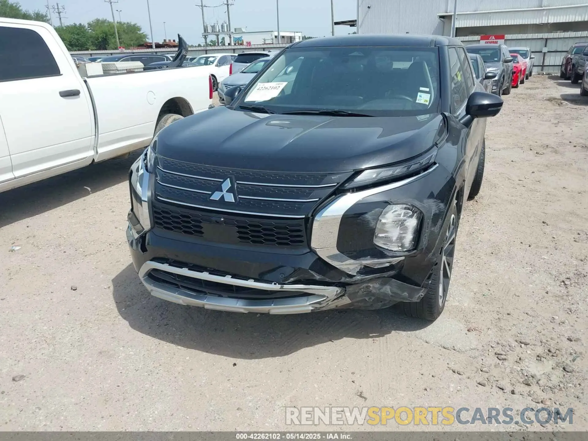 6 fotografías del automóvil dañado JA4J3VA81RZ068453 MITSUBISHI OUTLANDER 2024