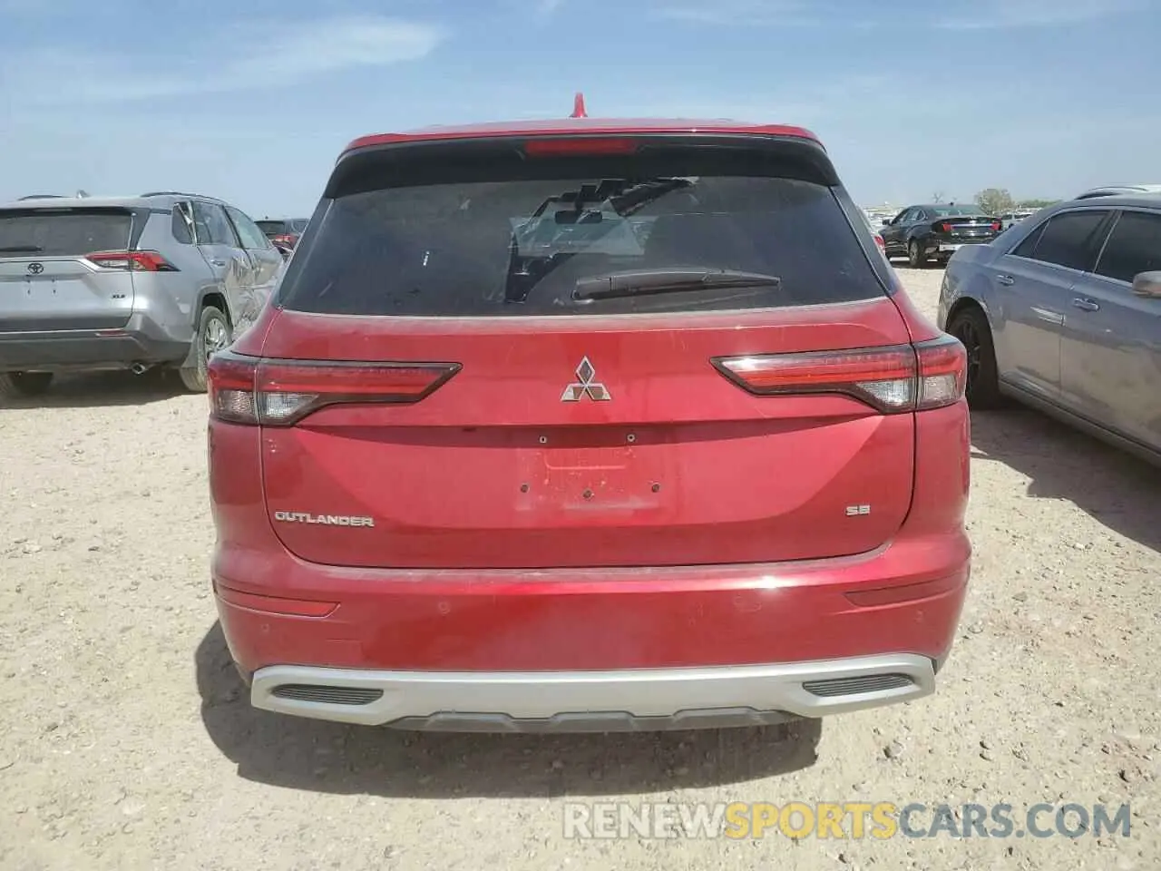 6 fotografías del automóvil dañado JA4J3VA82RZ048129 MITSUBISHI OUTLANDER 2024
