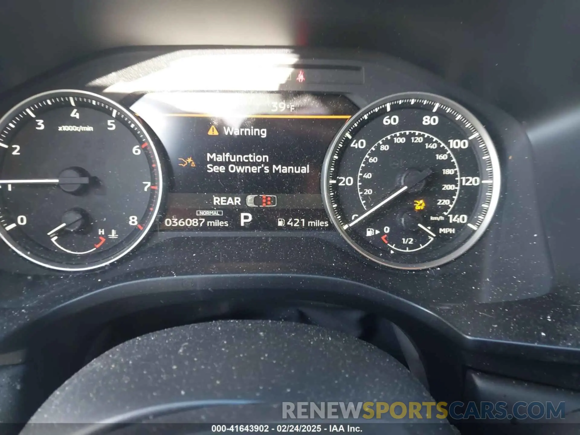 7 fotografías del automóvil dañado JA4J3VA83RZ019559 MITSUBISHI OUTLANDER 2024
