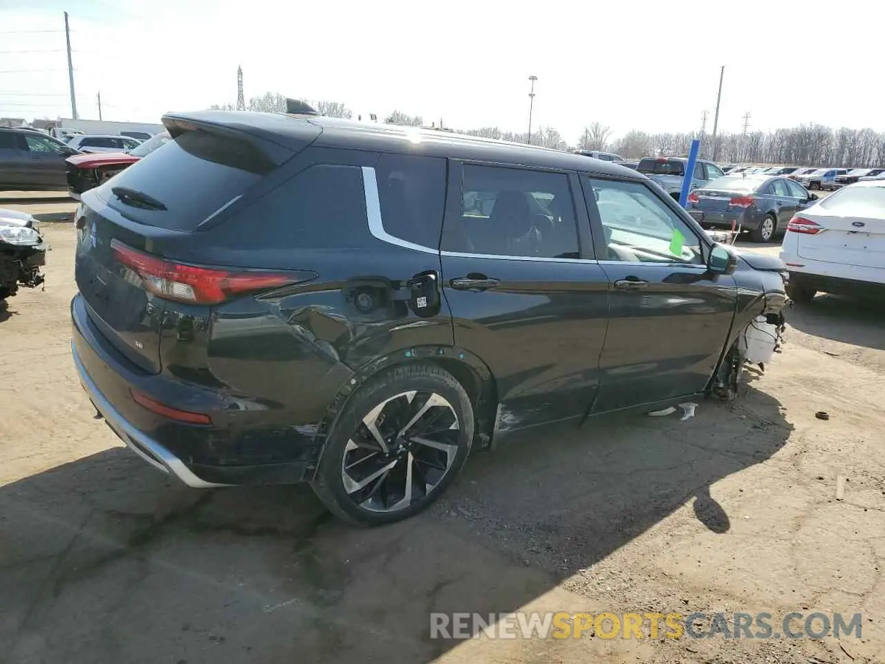3 fotografías del automóvil dañado JA4J3VA83RZ063948 MITSUBISHI OUTLANDER 2024