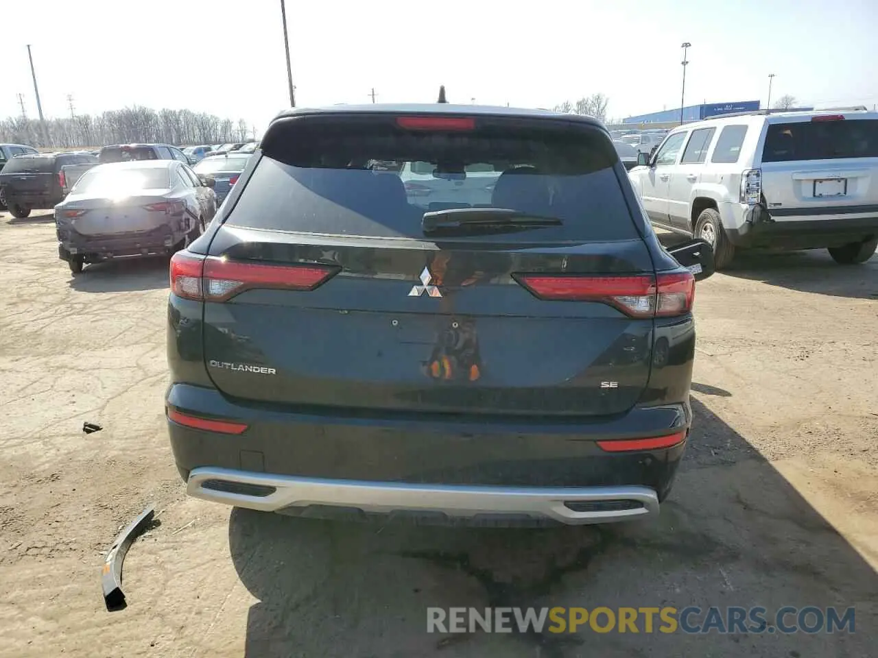 6 fotografías del automóvil dañado JA4J3VA83RZ063948 MITSUBISHI OUTLANDER 2024