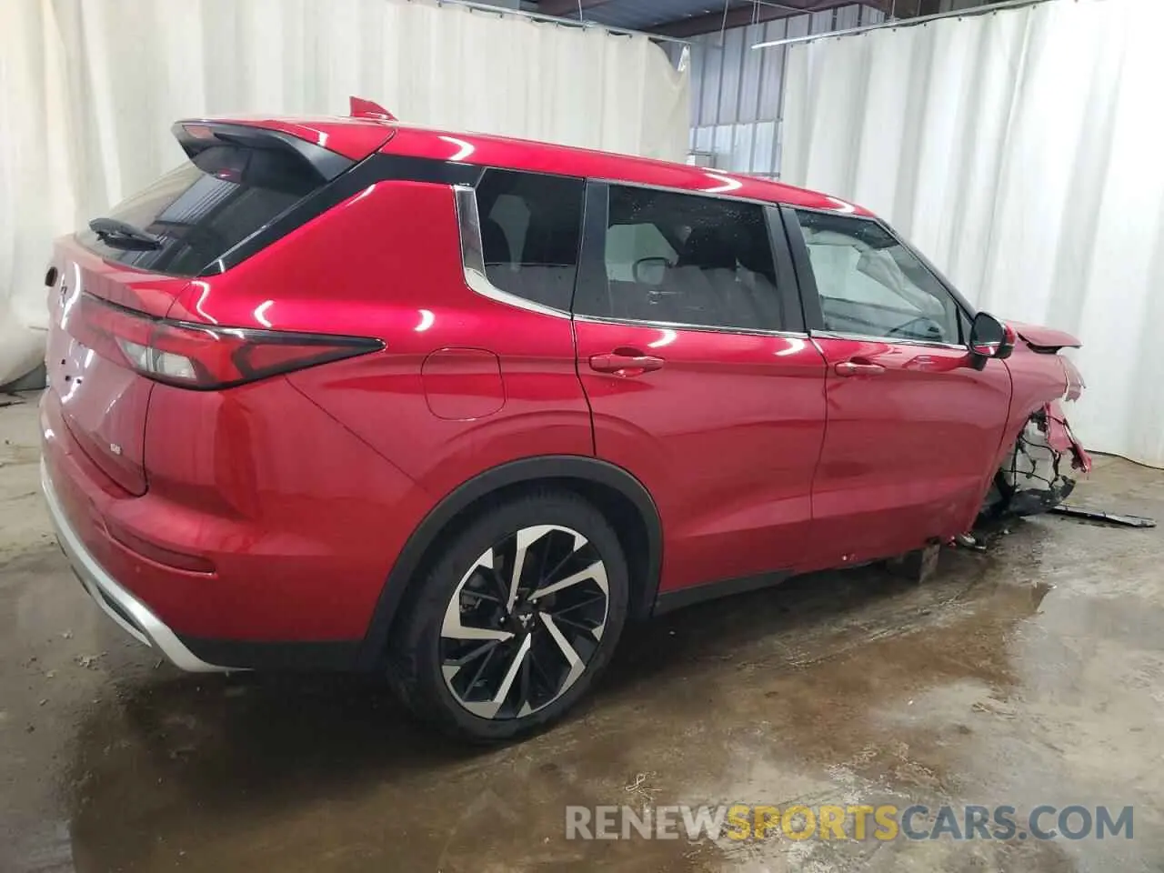 3 fotografías del automóvil dañado JA4J3VA83RZ068275 MITSUBISHI OUTLANDER 2024