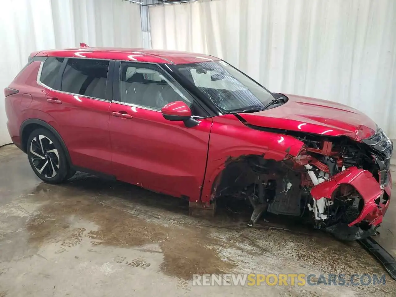 4 fotografías del automóvil dañado JA4J3VA83RZ068275 MITSUBISHI OUTLANDER 2024