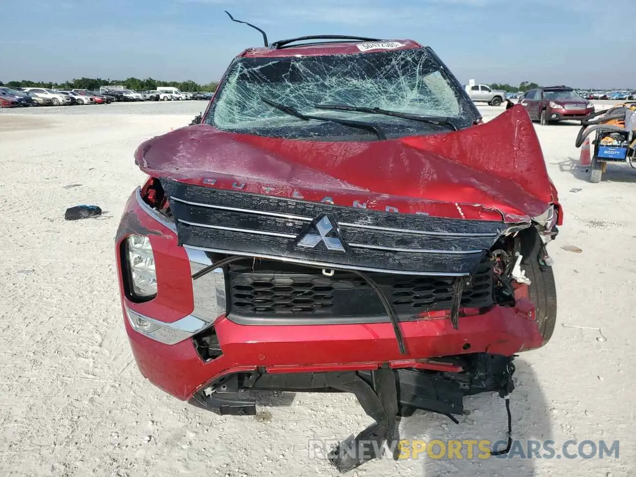 5 fotografías del automóvil dañado JA4J3VA83RZ077512 MITSUBISHI OUTLANDER 2024