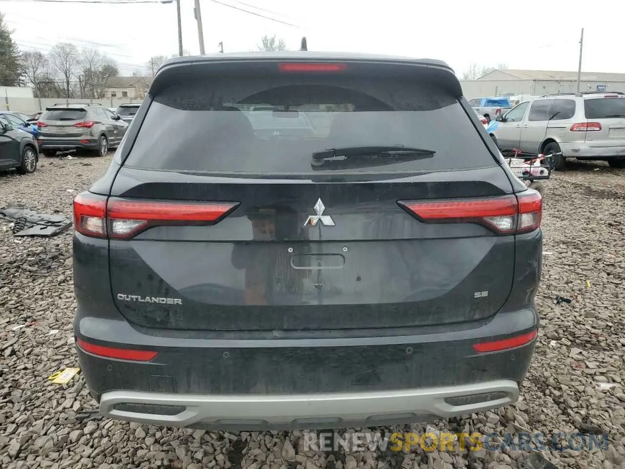 6 fotografías del automóvil dañado JA4J3VA84RZ007341 MITSUBISHI OUTLANDER 2024