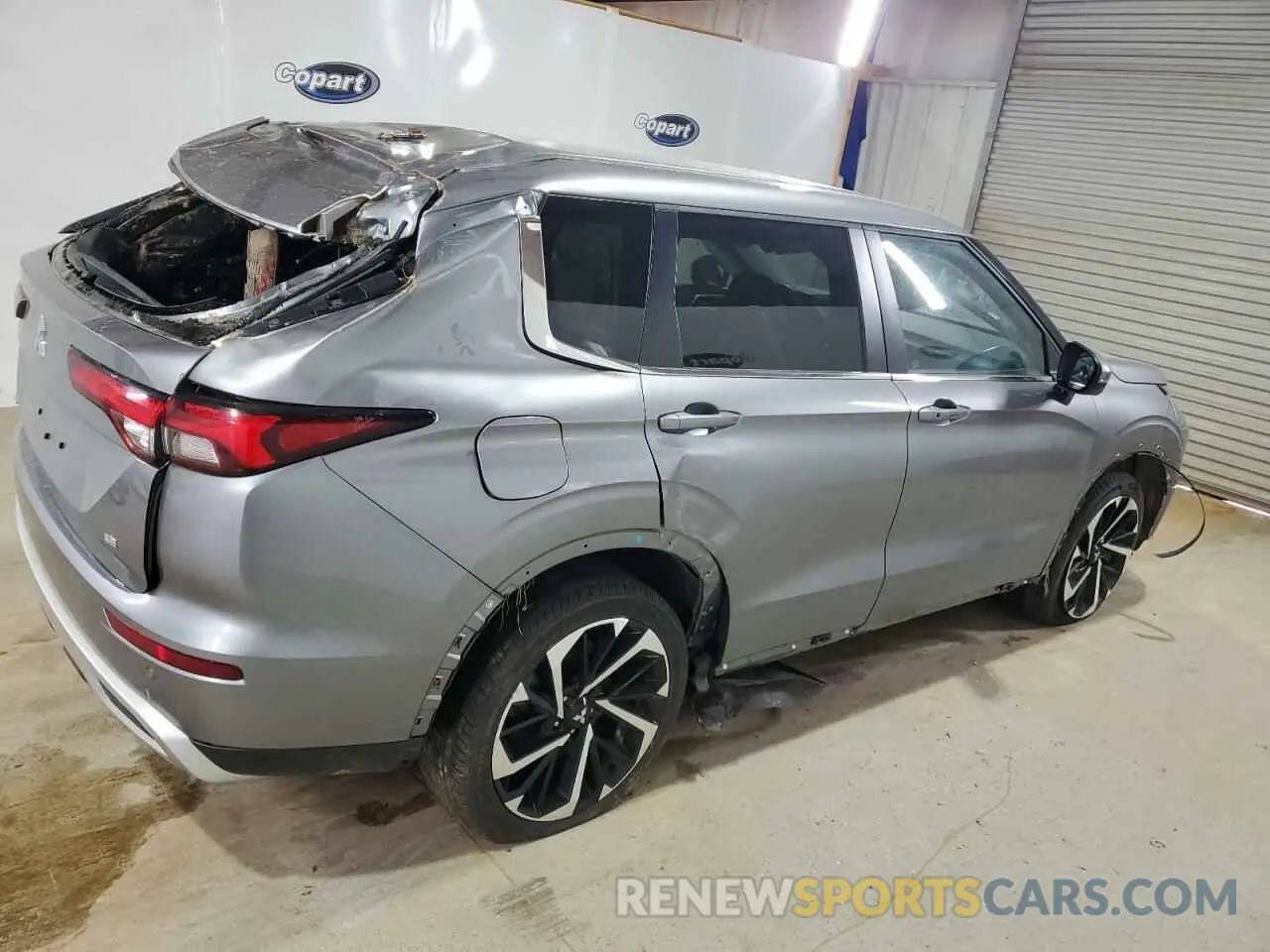 3 fotografías del automóvil dañado JA4J3VA84RZ013771 MITSUBISHI OUTLANDER 2024