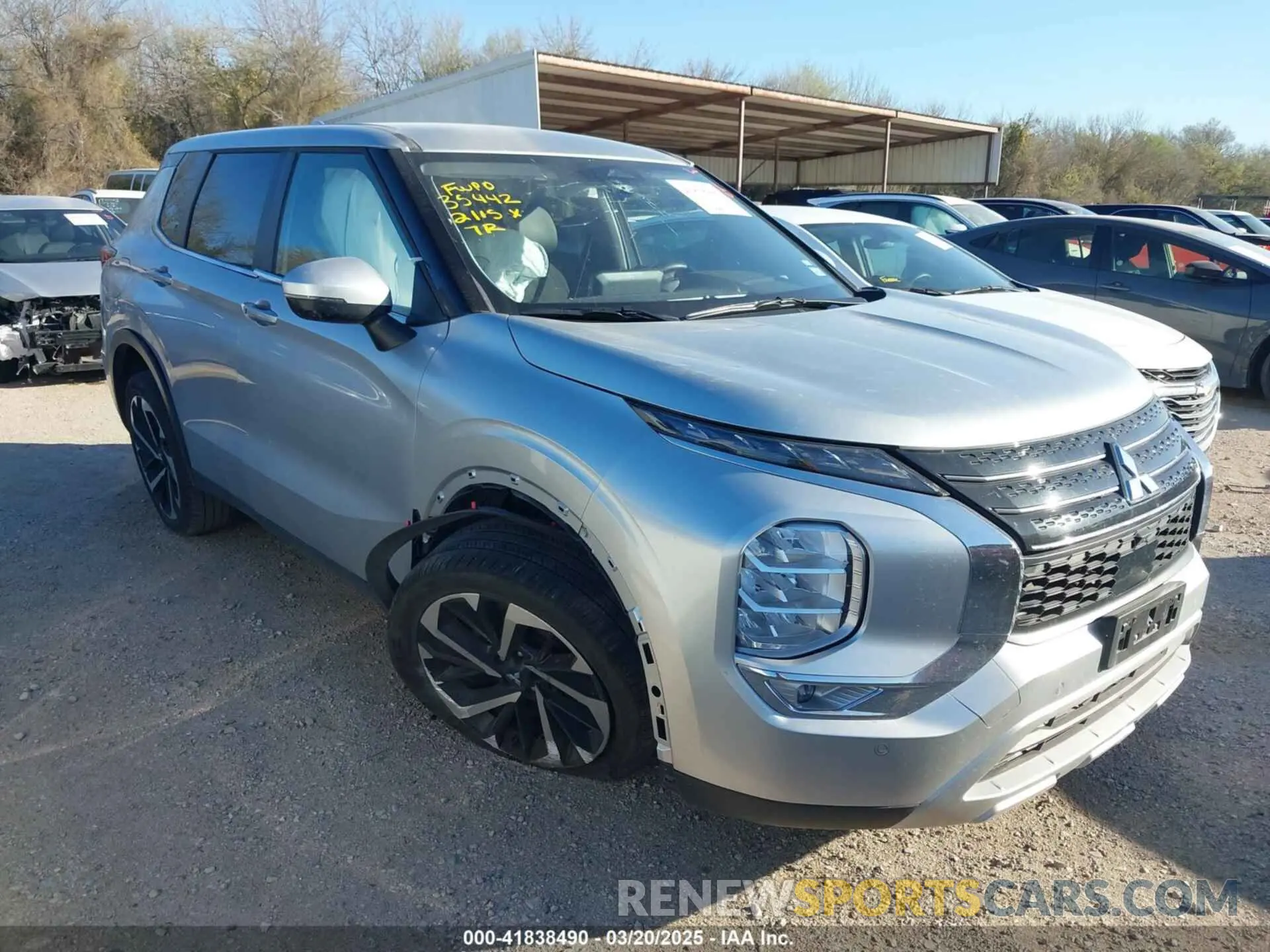 1 fotografías del automóvil dañado JA4J3VA86RZ082350 MITSUBISHI OUTLANDER 2024