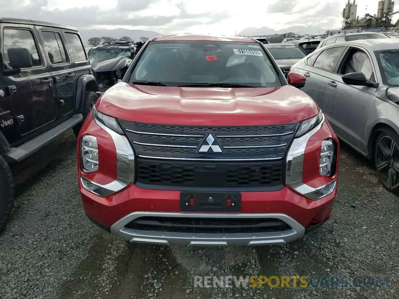 5 fotografías del automóvil dañado JA4J3VA86RZ088794 MITSUBISHI OUTLANDER 2024
