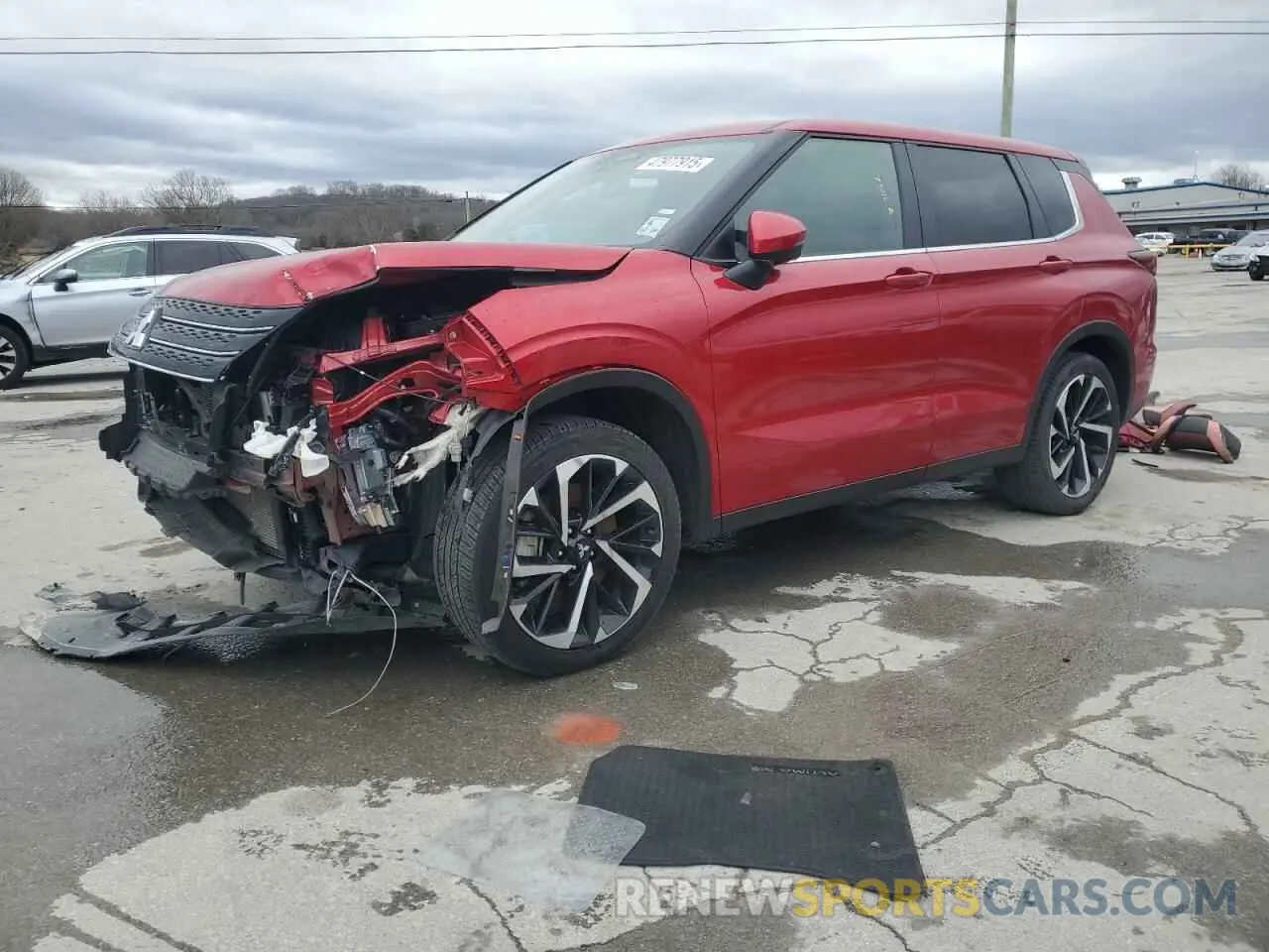 1 fotografías del automóvil dañado JA4J3VA87RZ025753 MITSUBISHI OUTLANDER 2024