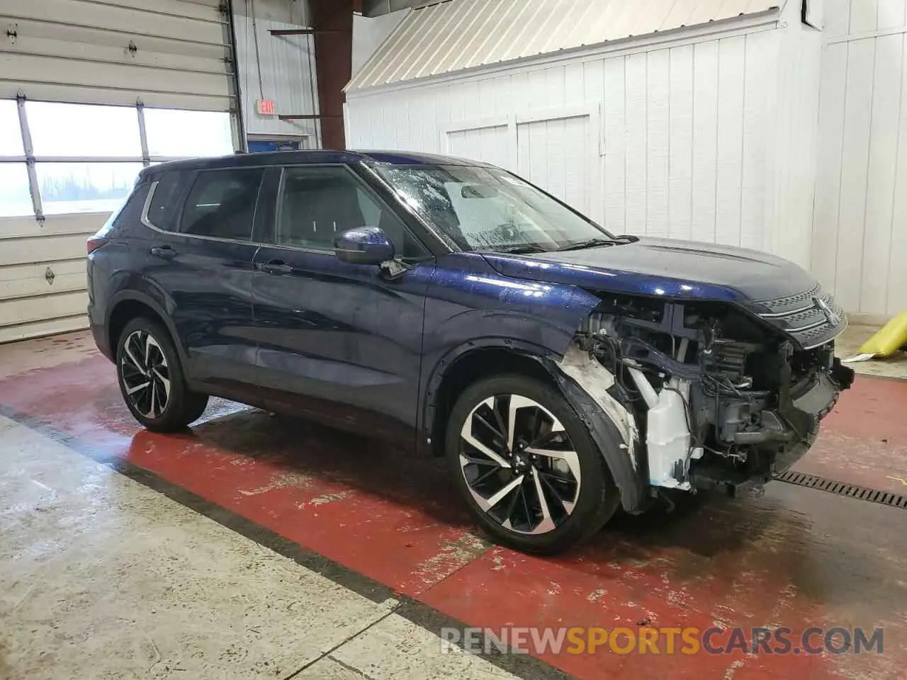 4 fotografías del automóvil dañado JA4J3VA87RZ037465 MITSUBISHI OUTLANDER 2024
