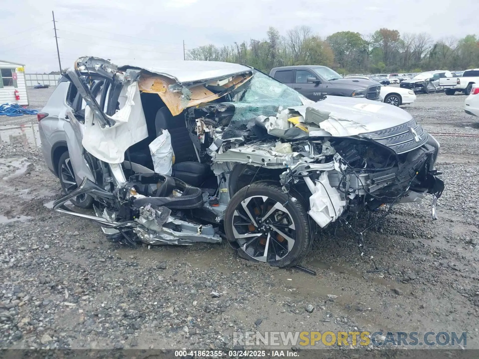 1 fotografías del automóvil dañado JA4J3VA87RZ042066 MITSUBISHI OUTLANDER 2024