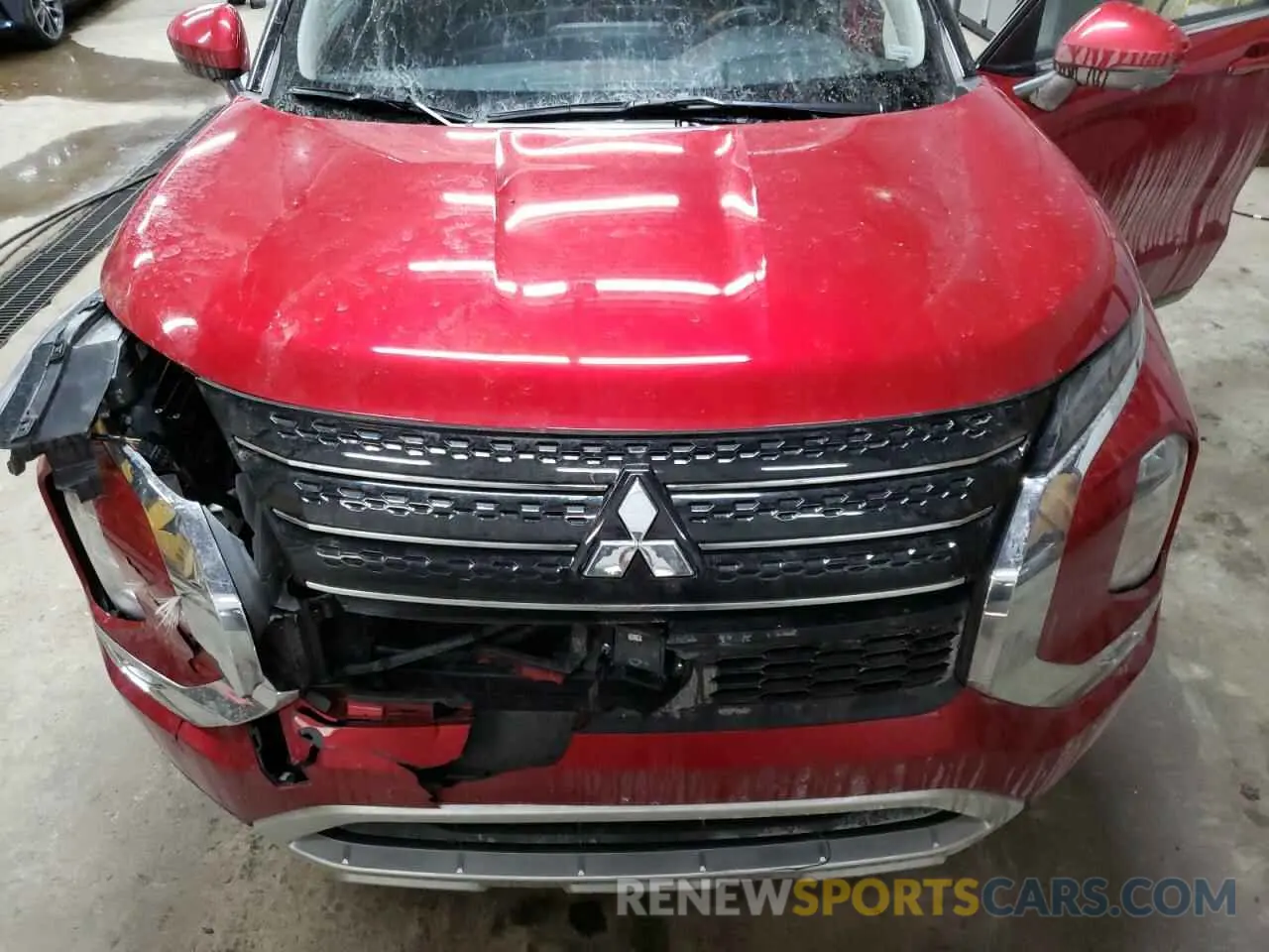 12 fotografías del automóvil dañado JA4J3VA87RZ060213 MITSUBISHI OUTLANDER 2024