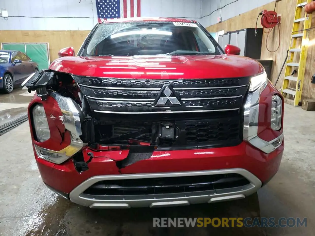 5 fotografías del automóvil dañado JA4J3VA87RZ060213 MITSUBISHI OUTLANDER 2024