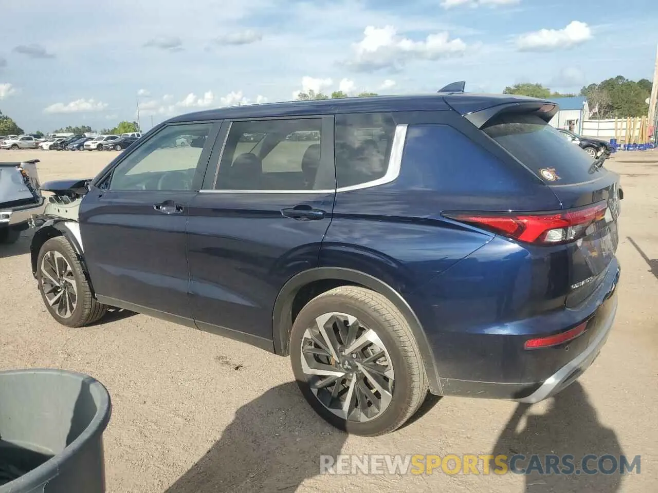 2 fotografías del automóvil dañado JA4J3VA87RZ067534 MITSUBISHI OUTLANDER 2024