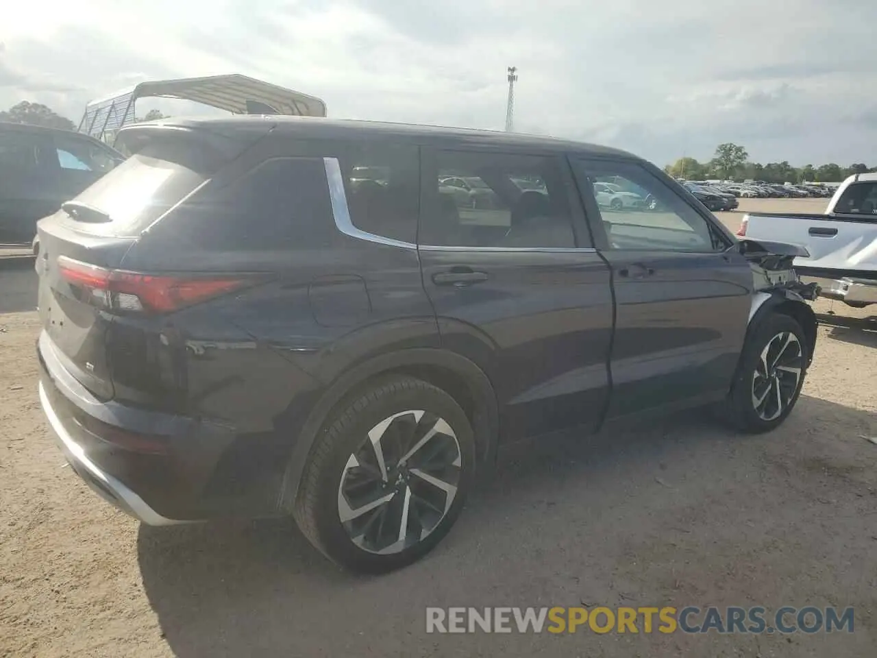 3 fotografías del automóvil dañado JA4J3VA87RZ067534 MITSUBISHI OUTLANDER 2024