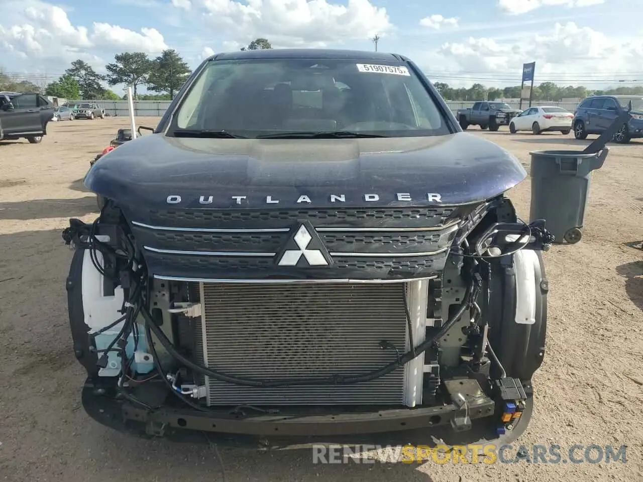 5 fotografías del automóvil dañado JA4J3VA87RZ067534 MITSUBISHI OUTLANDER 2024