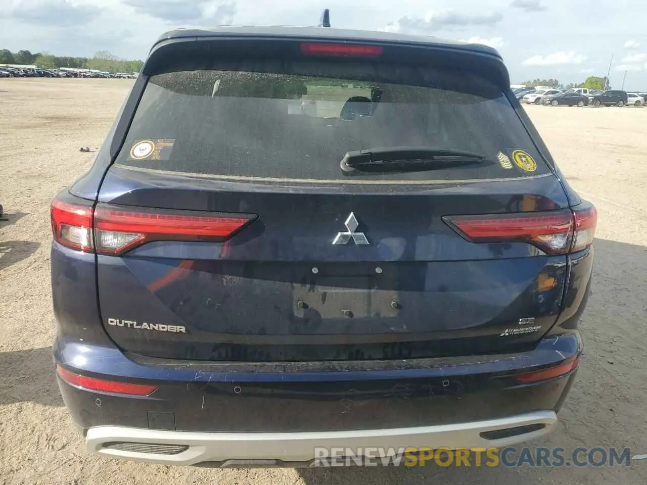6 fotografías del automóvil dañado JA4J3VA87RZ067534 MITSUBISHI OUTLANDER 2024