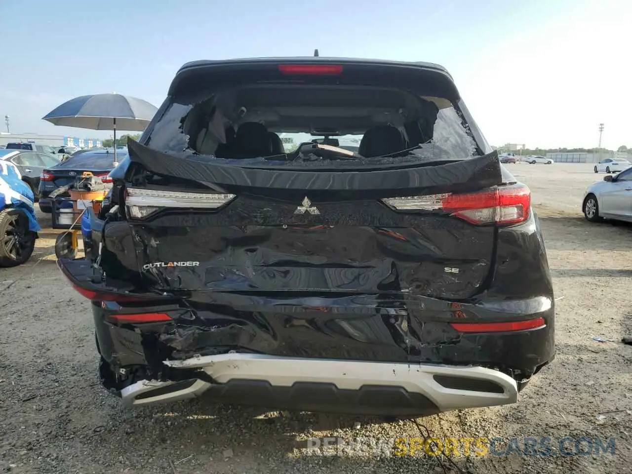 6 fotografías del automóvil dañado JA4J3VA87RZ072037 MITSUBISHI OUTLANDER 2024