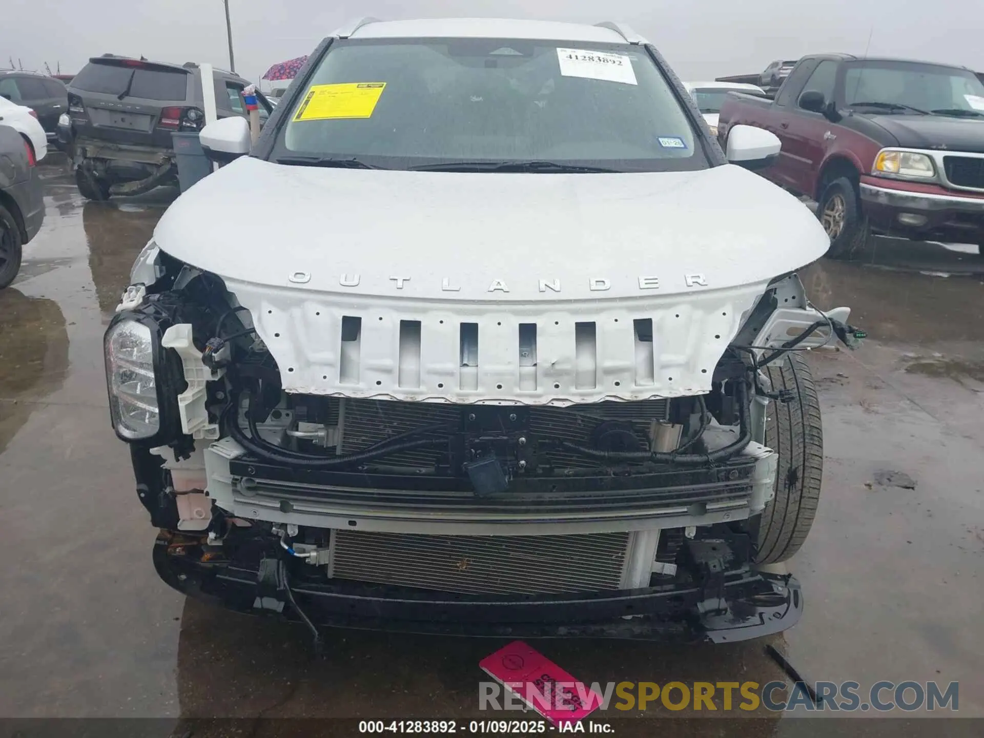 13 fotografías del automóvil dañado JA4J3VA88RZ003390 MITSUBISHI OUTLANDER 2024