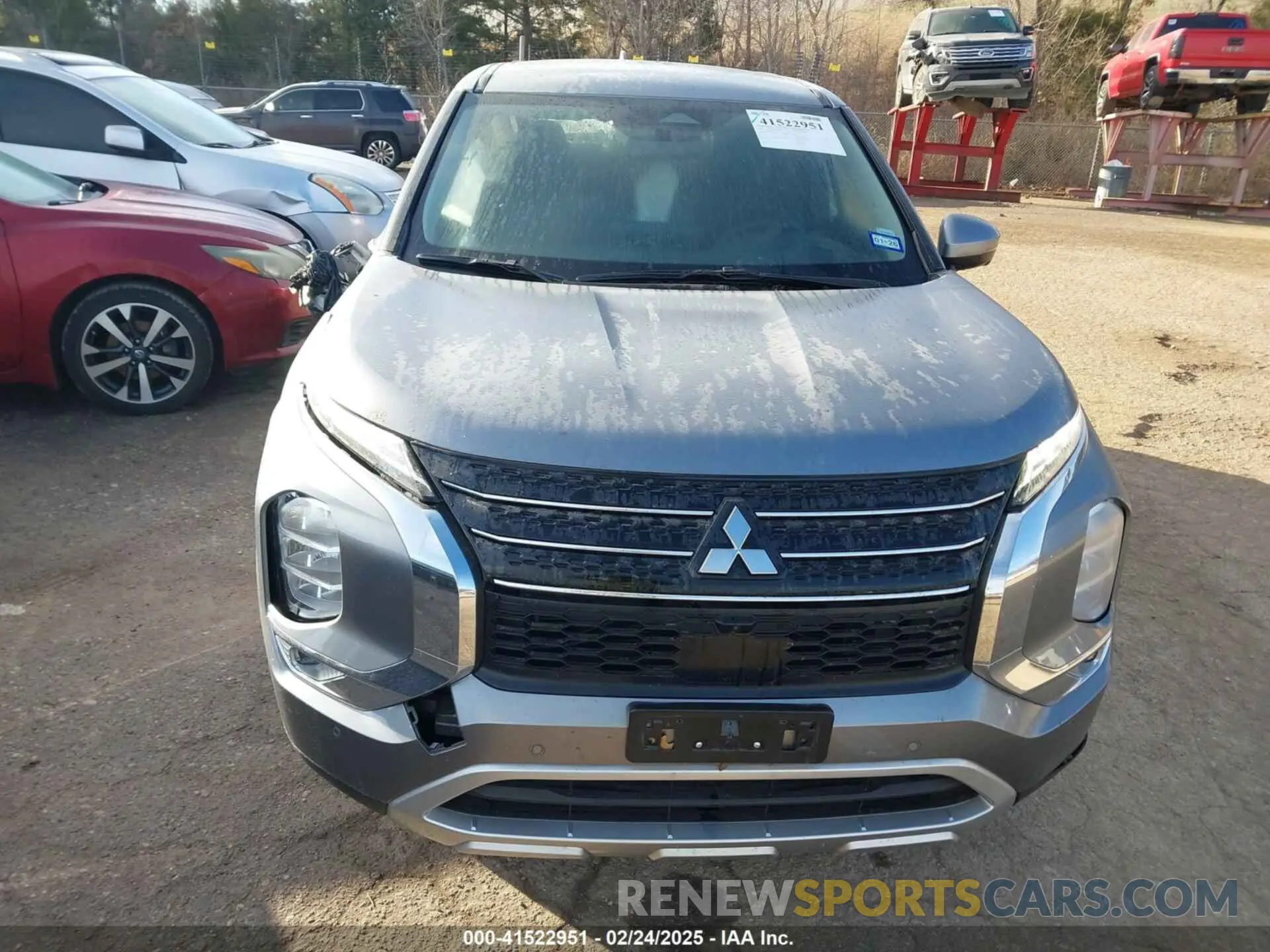 12 fotografías del automóvil dañado JA4J3VA89RZ032834 MITSUBISHI OUTLANDER 2024
