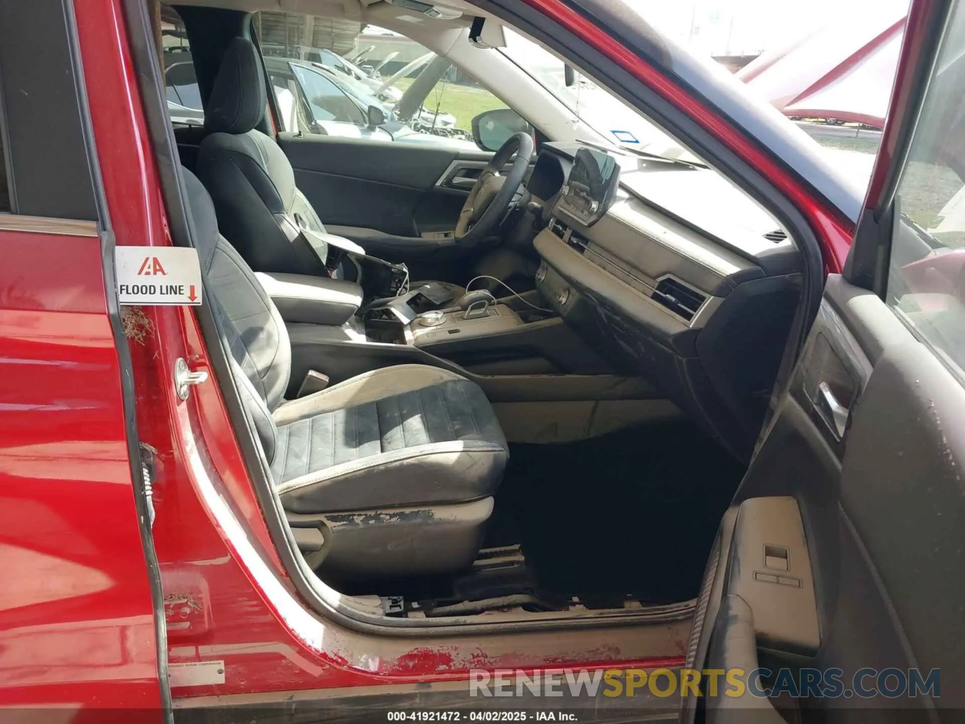 5 fotografías del automóvil dañado JA4J3VA89RZ048600 MITSUBISHI OUTLANDER 2024