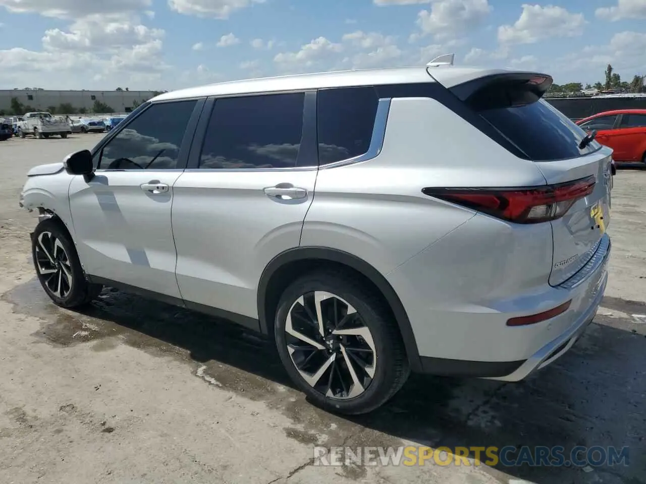 2 fotografías del automóvil dañado JA4J3VA8XRZ081542 MITSUBISHI OUTLANDER 2024