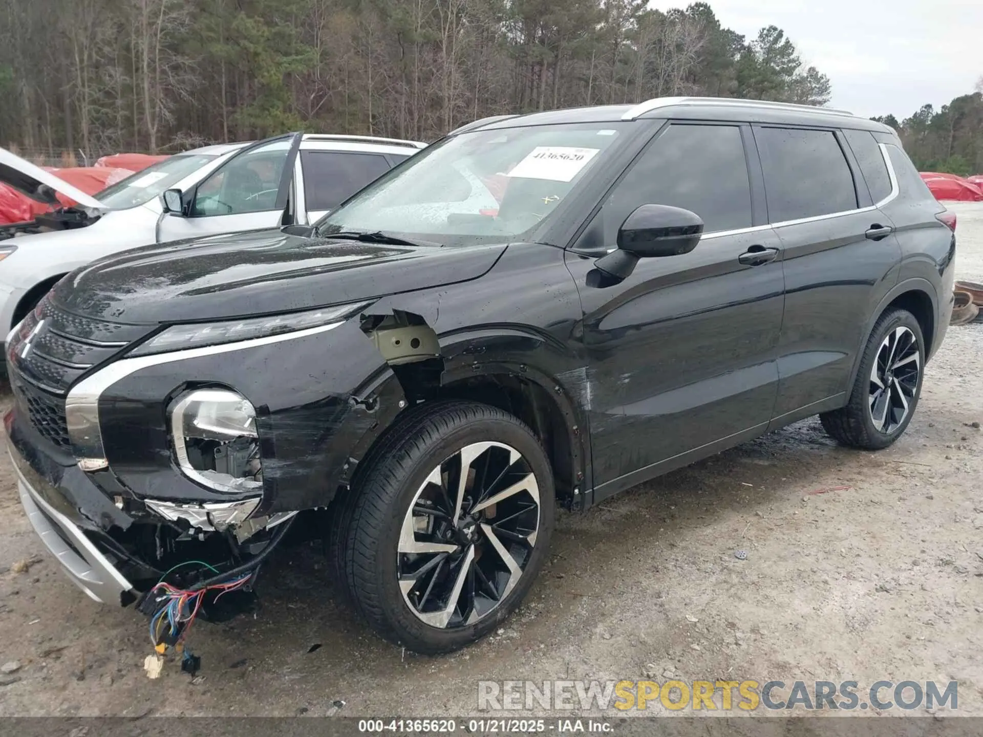 6 fotografías del automóvil dañado JA4J3WA80RZ006385 MITSUBISHI OUTLANDER 2024