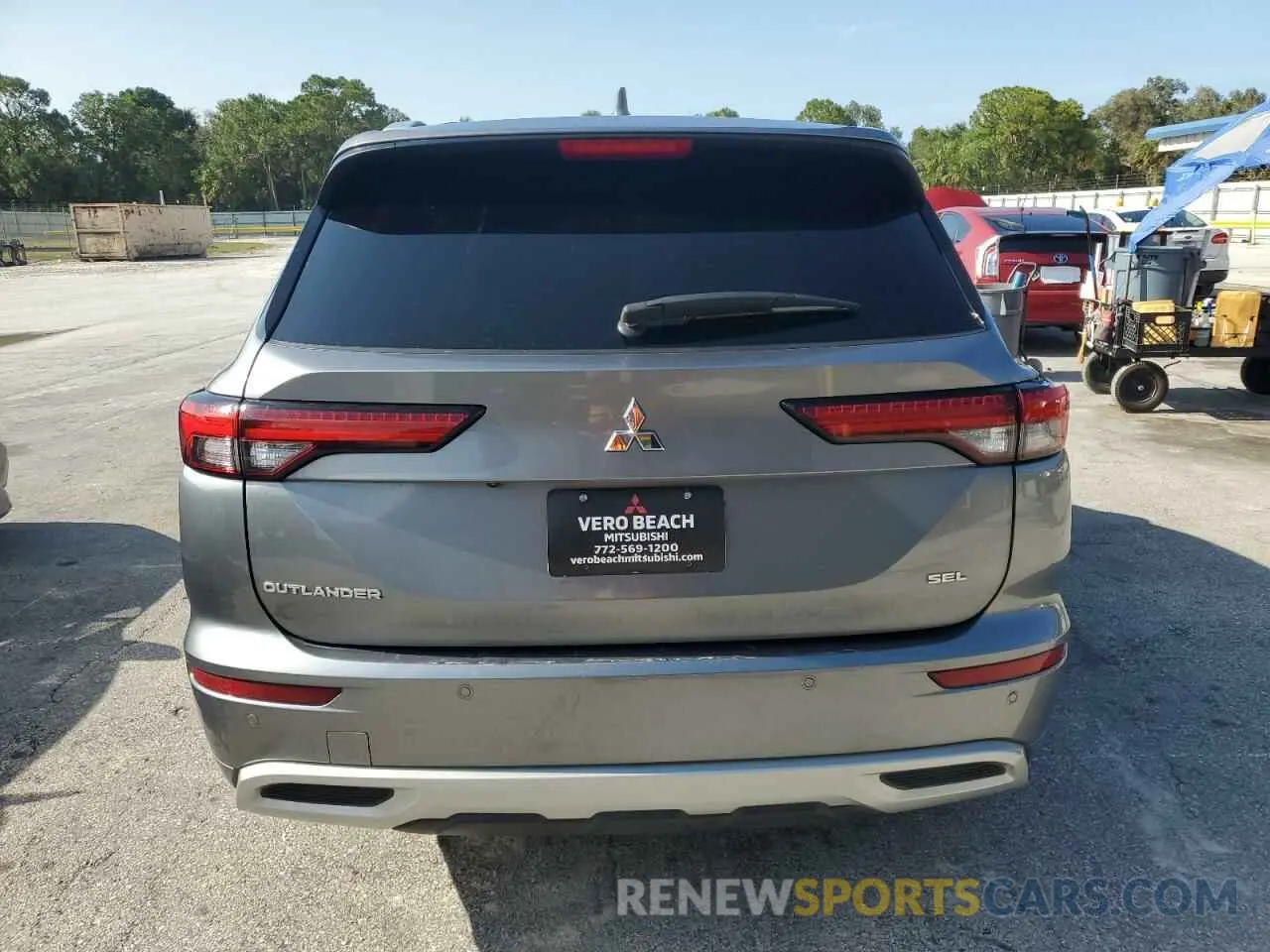 6 fotografías del automóvil dañado JA4J3WA80RZ010405 MITSUBISHI OUTLANDER 2024