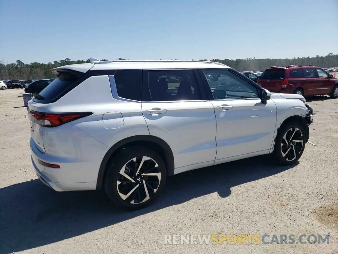 3 fotografías del automóvil dañado JA4J3WA83RZ016375 MITSUBISHI OUTLANDER 2024