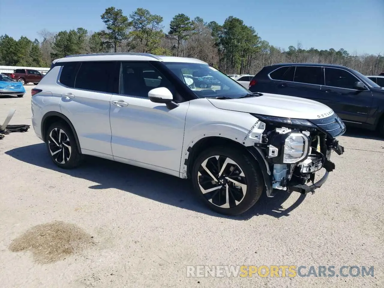 4 fotografías del automóvil dañado JA4J3WA83RZ016375 MITSUBISHI OUTLANDER 2024