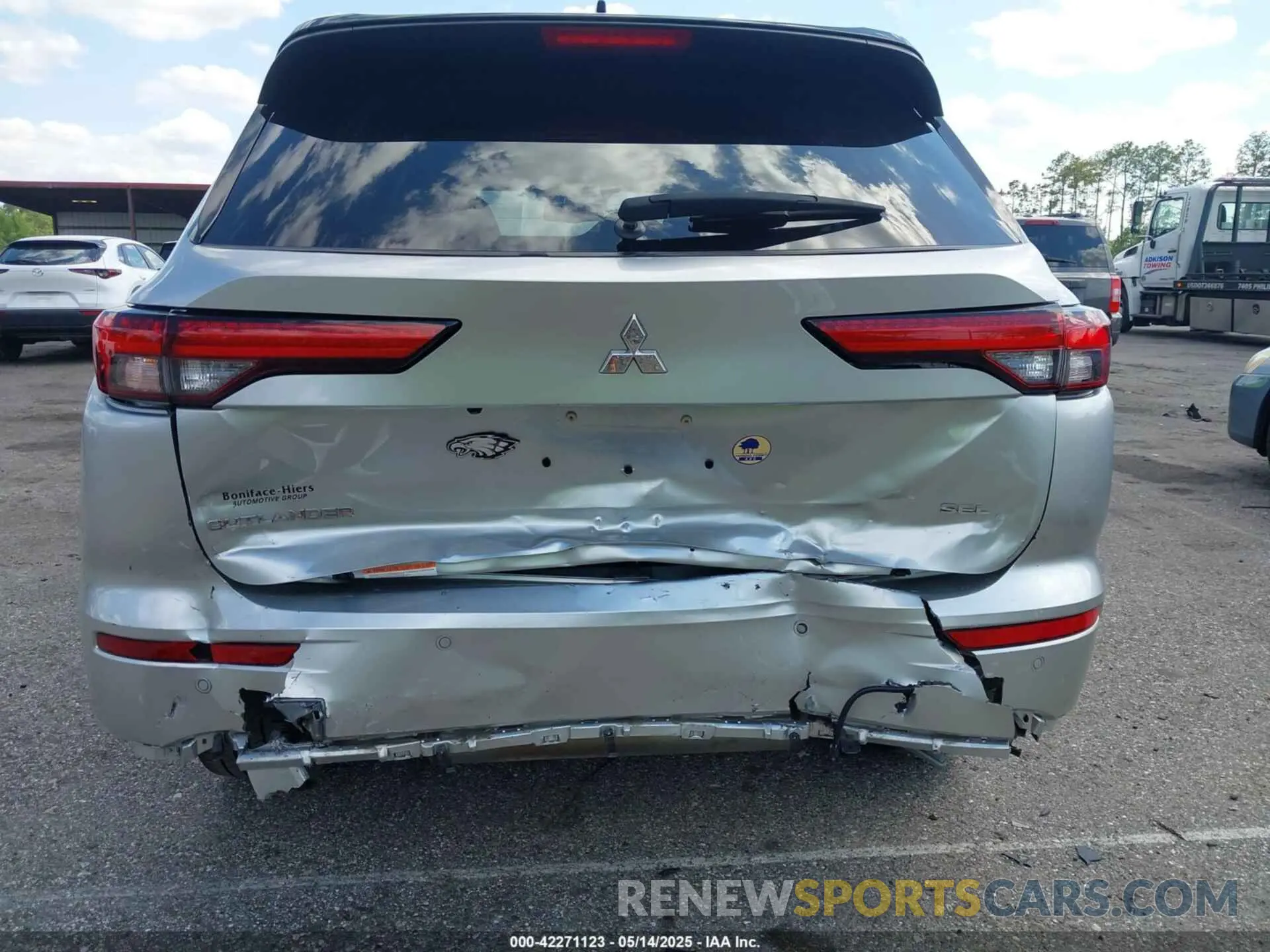 6 fotografías del automóvil dañado JA4J3WA84RZ002792 MITSUBISHI OUTLANDER 2024