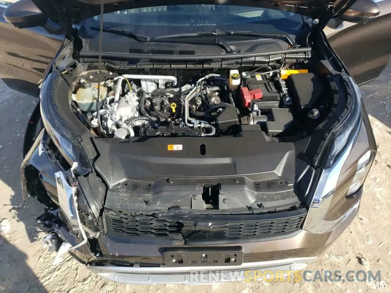 11 fotografías del automóvil dañado JA4J3WA89RZ073535 MITSUBISHI OUTLANDER 2024
