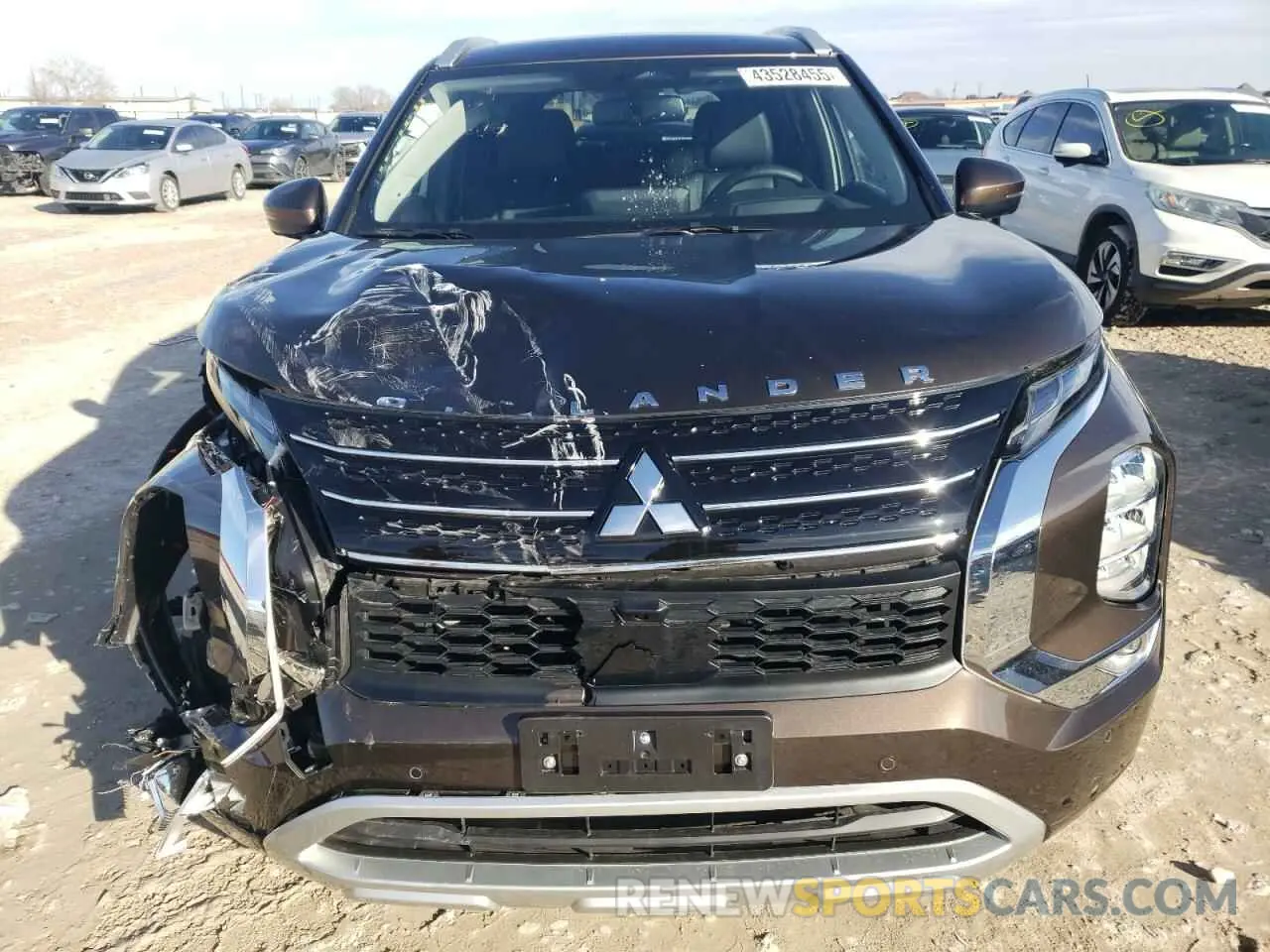 5 fotografías del automóvil dañado JA4J3WA89RZ073535 MITSUBISHI OUTLANDER 2024