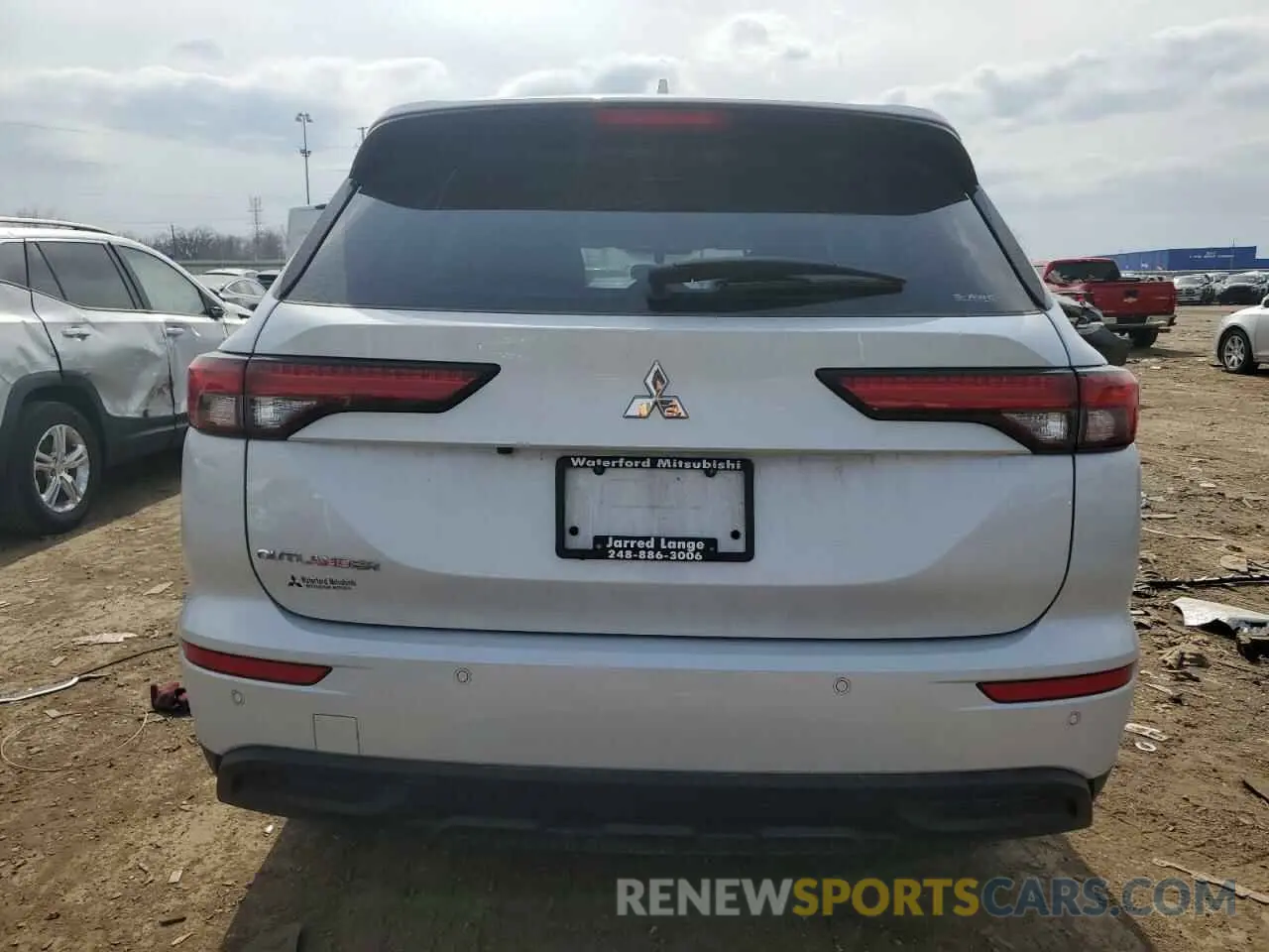 6 fotografías del automóvil dañado JA4J4UA85RZ076482 MITSUBISHI OUTLANDER 2024