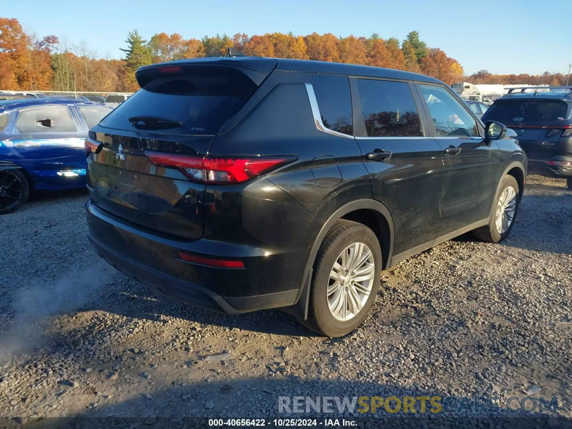 4 fotografías del automóvil dañado JA4J4UA86RZ022432 MITSUBISHI OUTLANDER 2024