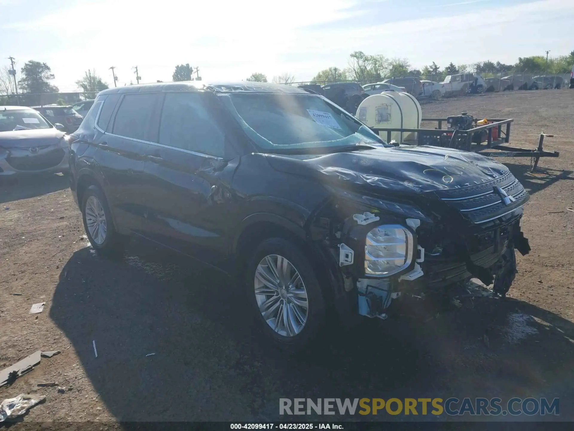 1 fotografías del automóvil dañado JA4J4UA87RZ007342 MITSUBISHI OUTLANDER 2024