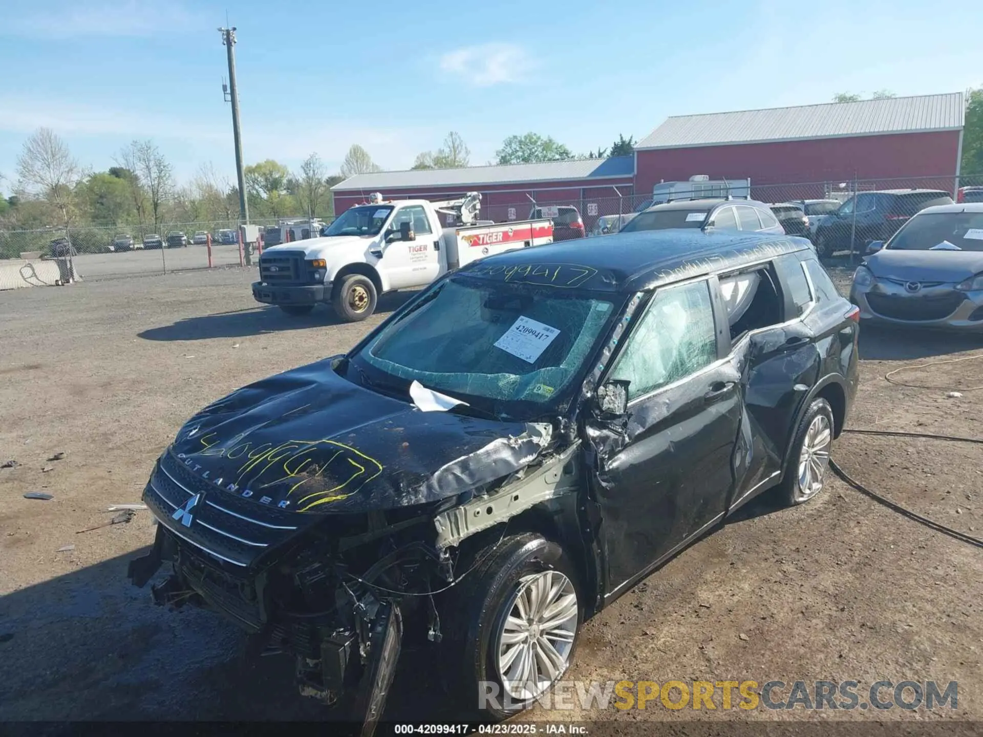 6 fotografías del automóvil dañado JA4J4UA87RZ007342 MITSUBISHI OUTLANDER 2024