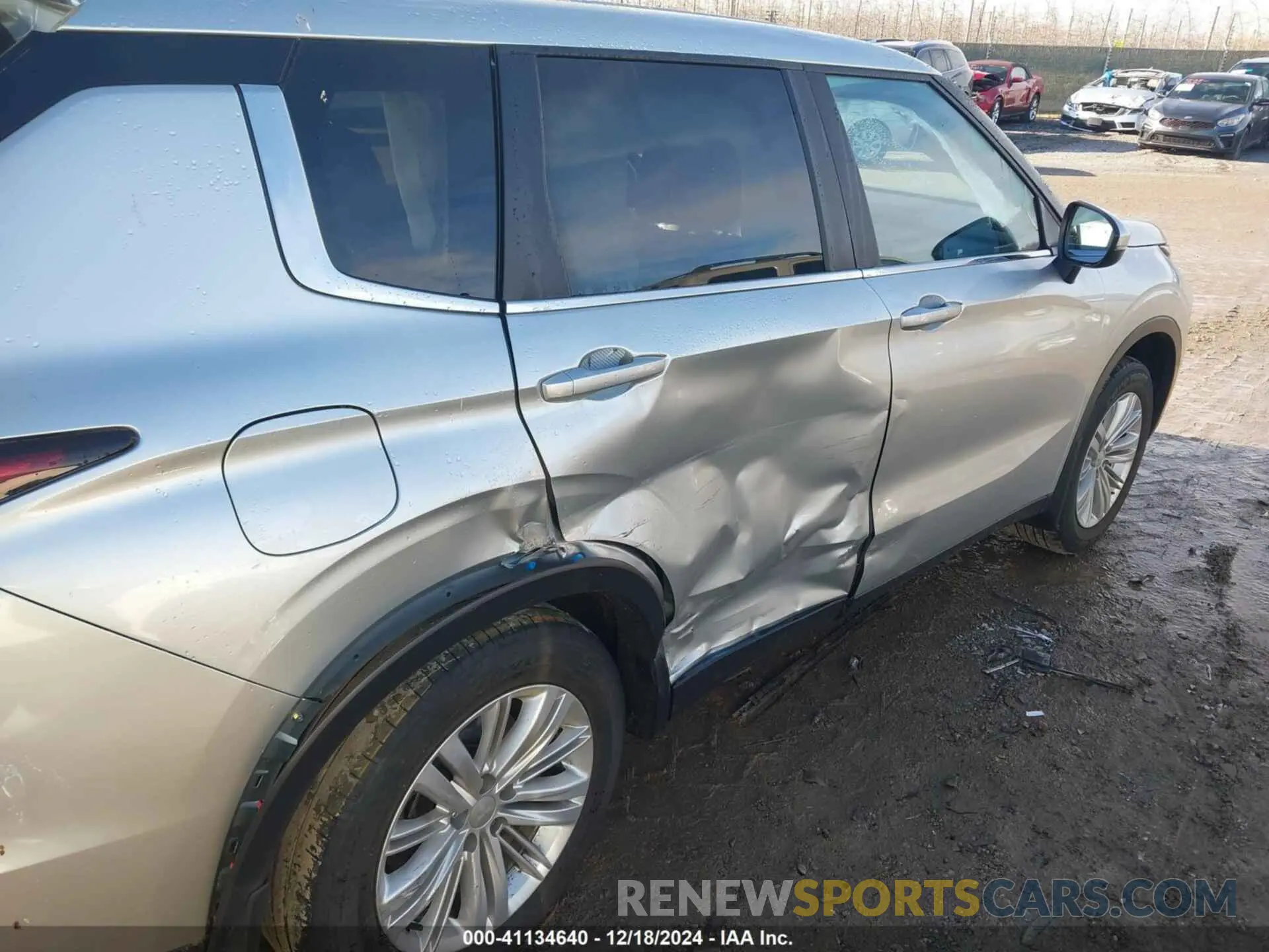 6 fotografías del automóvil dañado JA4J4UA88RZ038521 MITSUBISHI OUTLANDER 2024