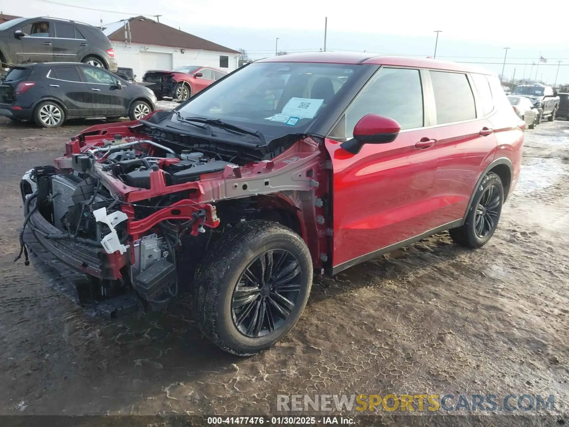 2 fotografías del automóvil dañado JA4J4UA88RZ073298 MITSUBISHI OUTLANDER 2024
