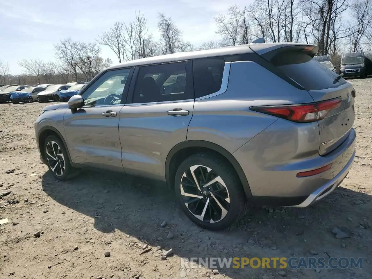 2 fotografías del automóvil dañado JA4J4VA80RZ027597 MITSUBISHI OUTLANDER 2024