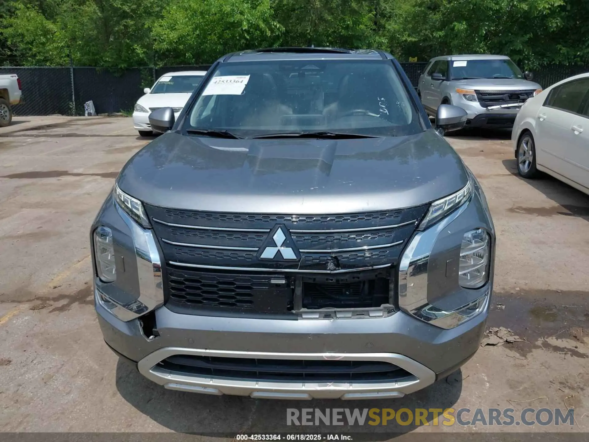 6 fotografías del automóvil dañado JA4J4VA80RZ038129 MITSUBISHI OUTLANDER 2024