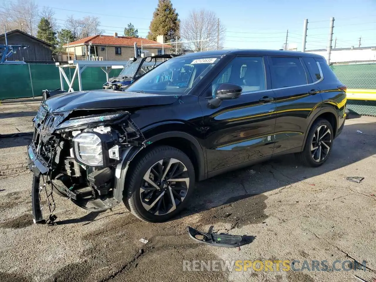 1 fotografías del automóvil dañado JA4J4VA80RZ086472 MITSUBISHI OUTLANDER 2024