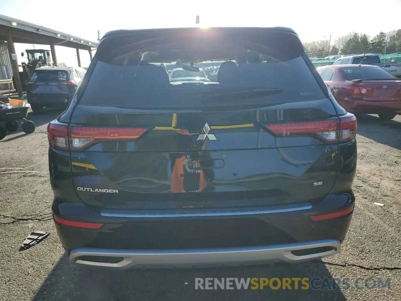 6 fotografías del automóvil dañado JA4J4VA80RZ086472 MITSUBISHI OUTLANDER 2024