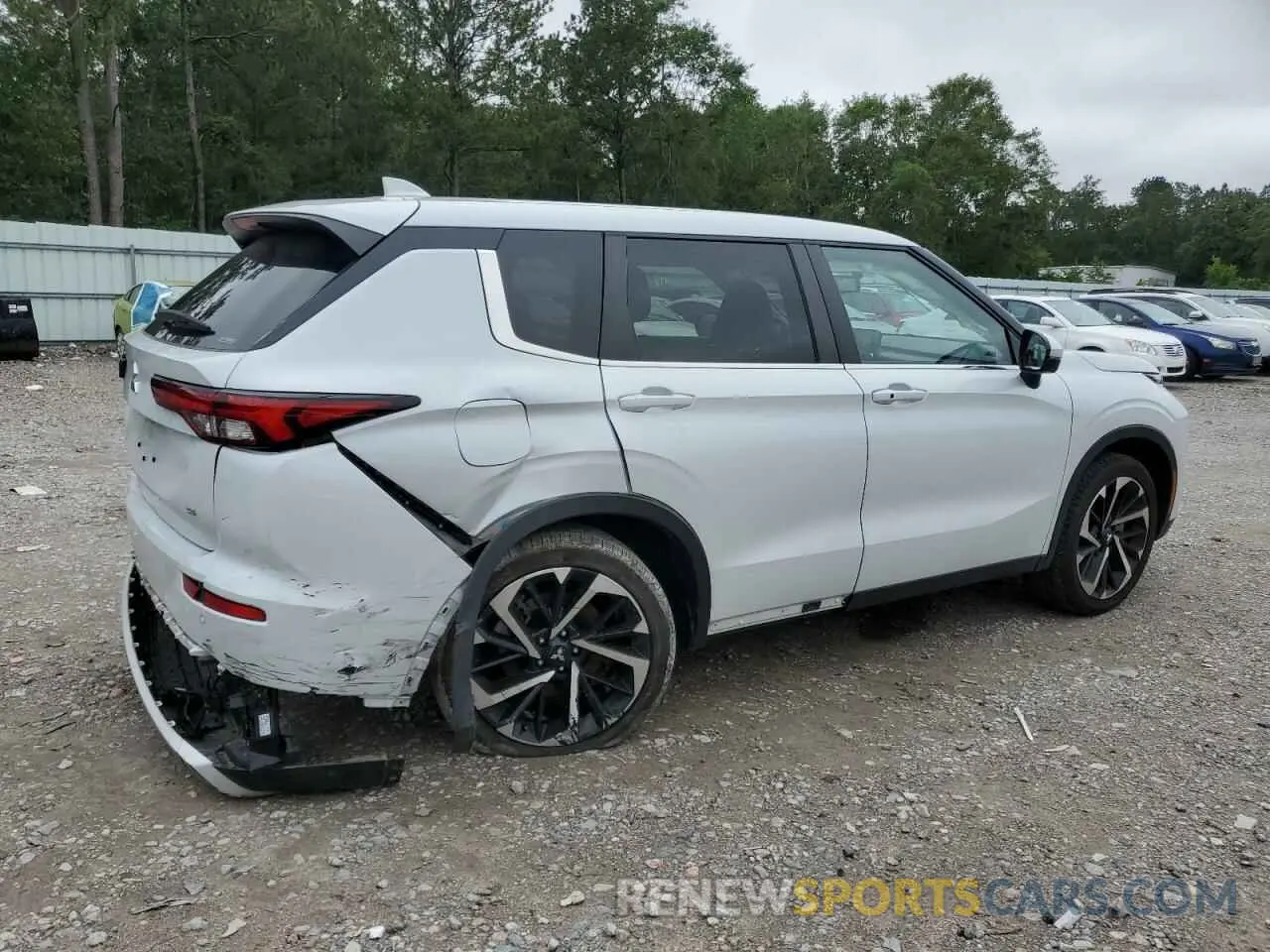 3 fotografías del automóvil dañado JA4J4VA81RZ006631 MITSUBISHI OUTLANDER 2024