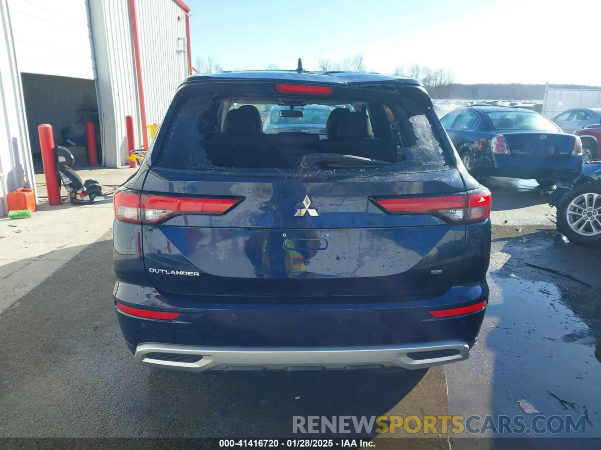 16 fotografías del automóvil dañado JA4J4VA81RZ007200 MITSUBISHI OUTLANDER 2024