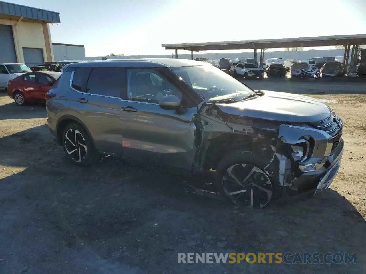 4 fotografías del automóvil dañado JA4J4VA81RZ036017 MITSUBISHI OUTLANDER 2024