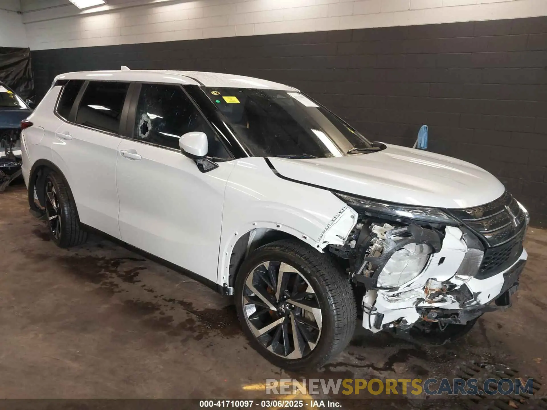 1 fotografías del automóvil dañado JA4J4VA81RZ040553 MITSUBISHI OUTLANDER 2024