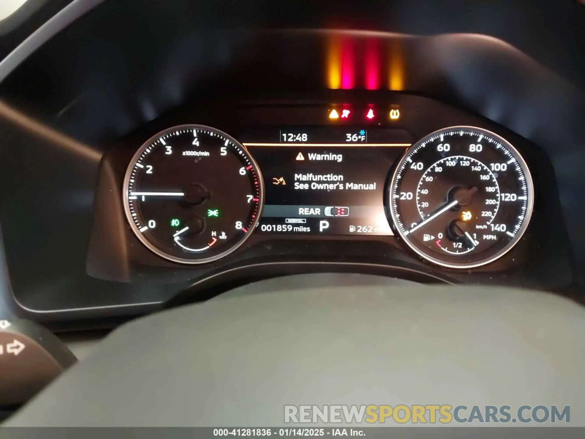 7 fotografías del automóvil dañado JA4J4VA81RZ058518 MITSUBISHI OUTLANDER 2024